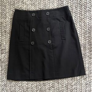 Sandro Black Skirt